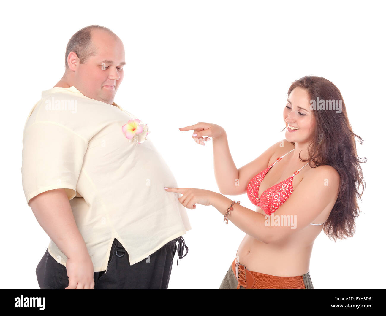 skinny guy fat girl dating