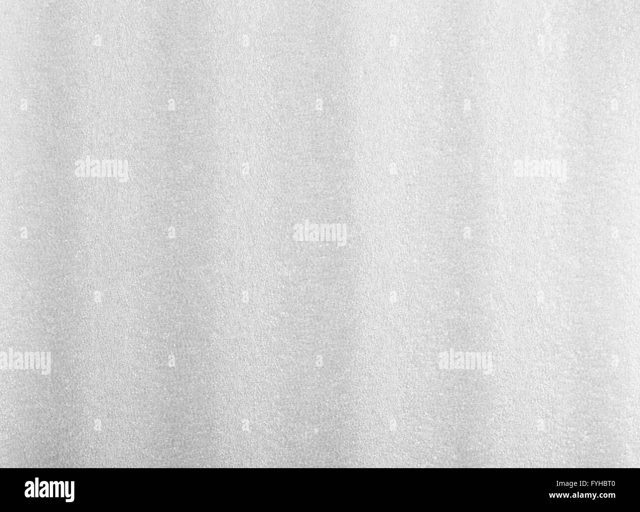 White Packing Foam Texture Background with Copy Space. Stock Photo