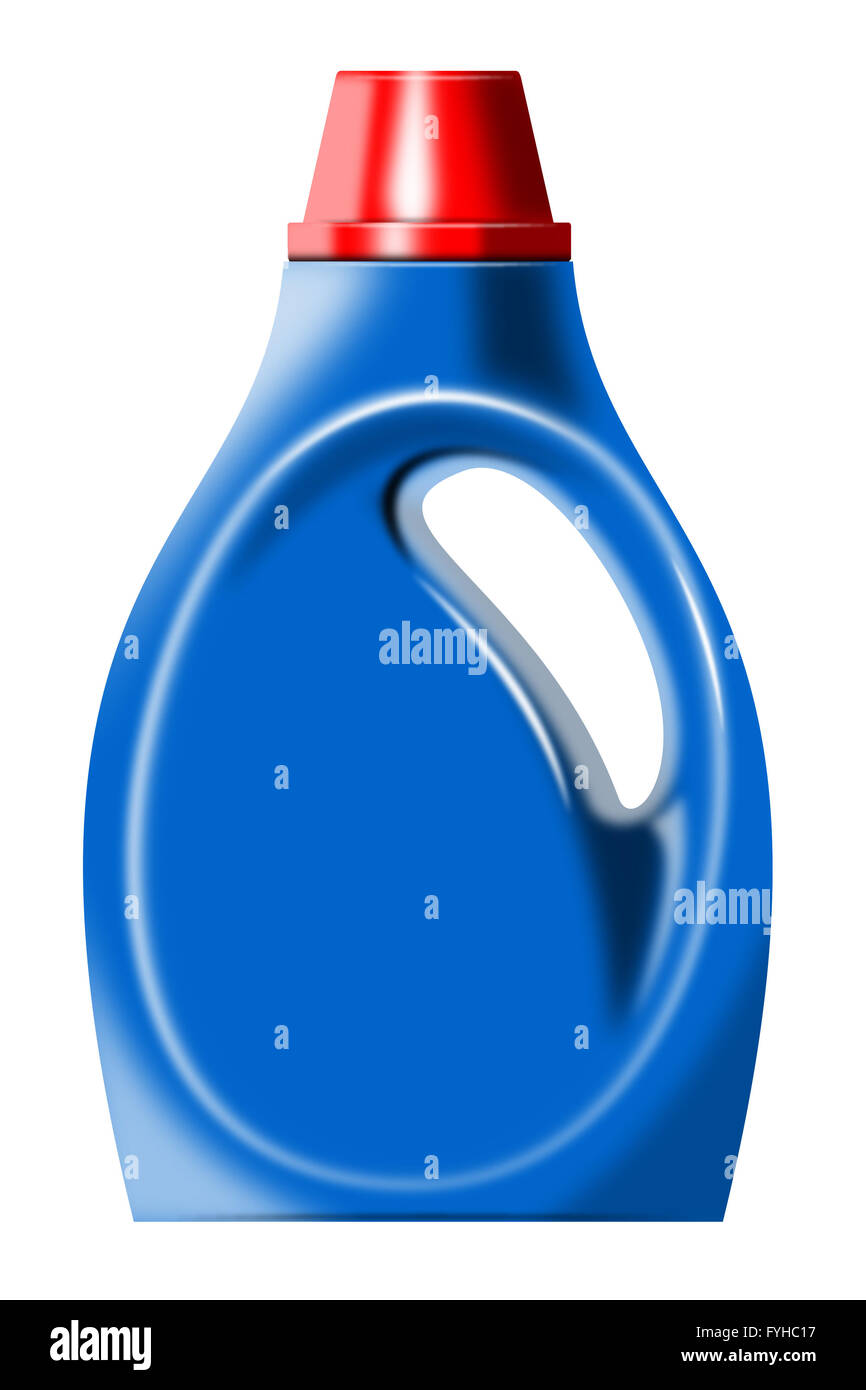 Laundry Bottle Isolated Stock Photo Alamy