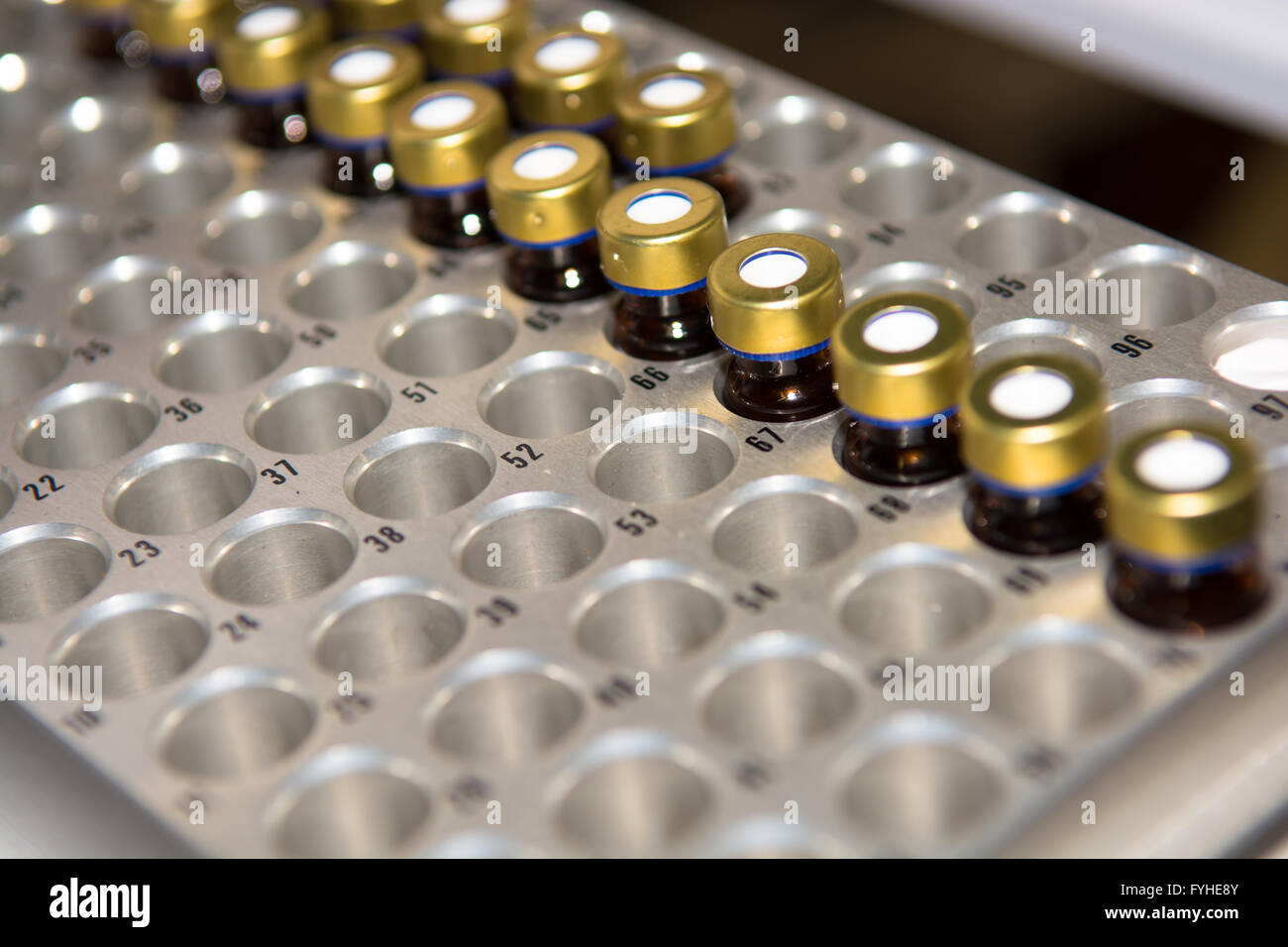 Sample Vials in Medical Laboratory Stock Photo Alamy