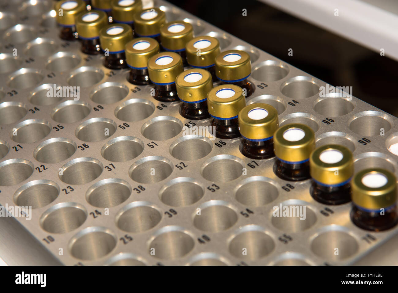 Sample Vials in Medical Laboratory Stock Photo Alamy