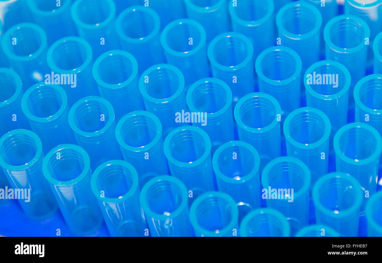 Plastic Vials in Chemical Laboratory Stock Photo Alamy