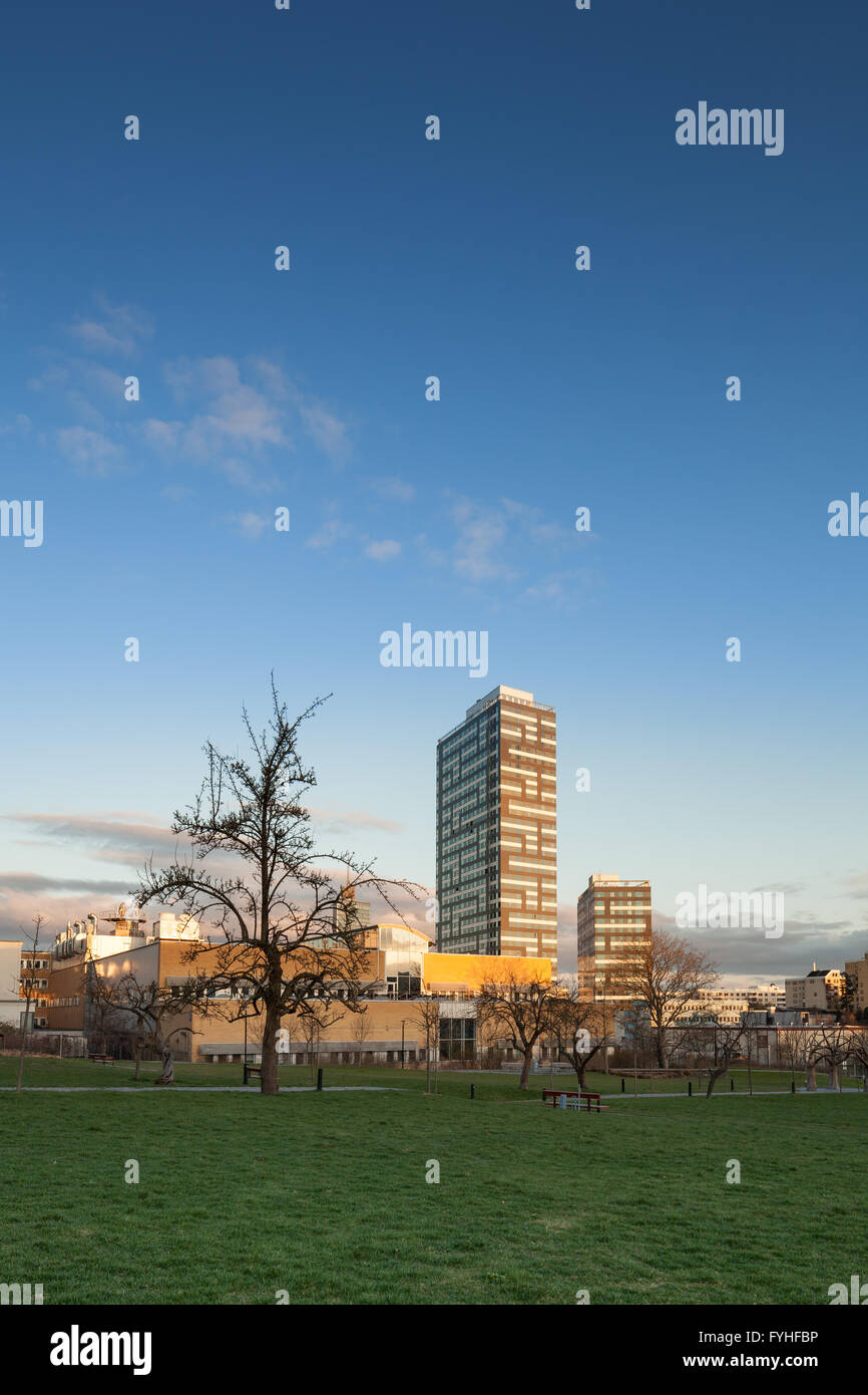 Newly built Kista tower apartment located in Kista IT Area, Sweden