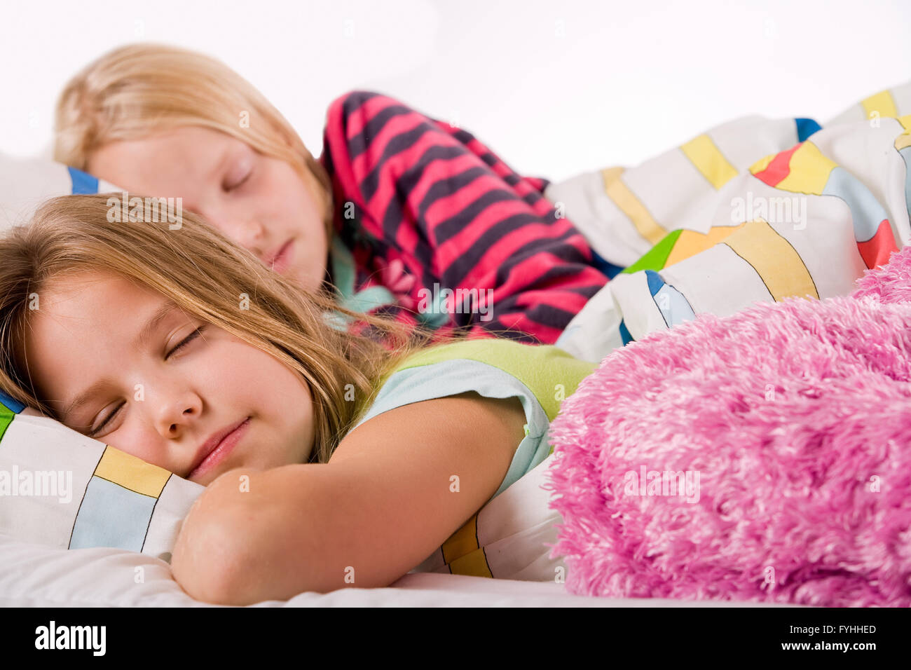 2 sleeping princesses Stock Photo - Alamy
