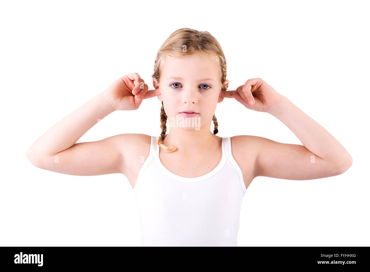 Fingers in ears hires stock photography and images Alamy