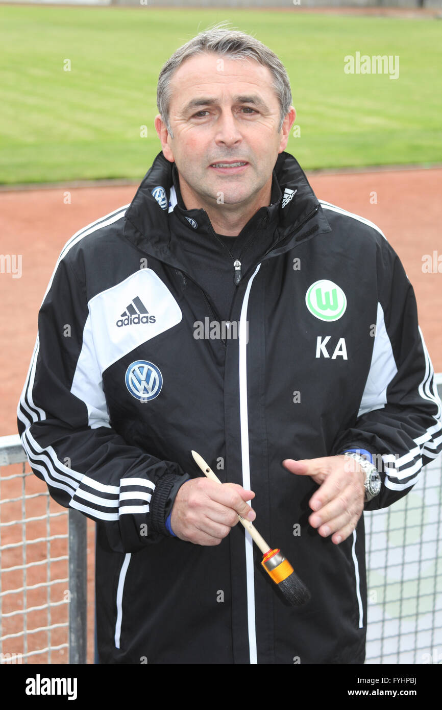 Klaus Allofs (VfL Wolfsburg) Stock Photo