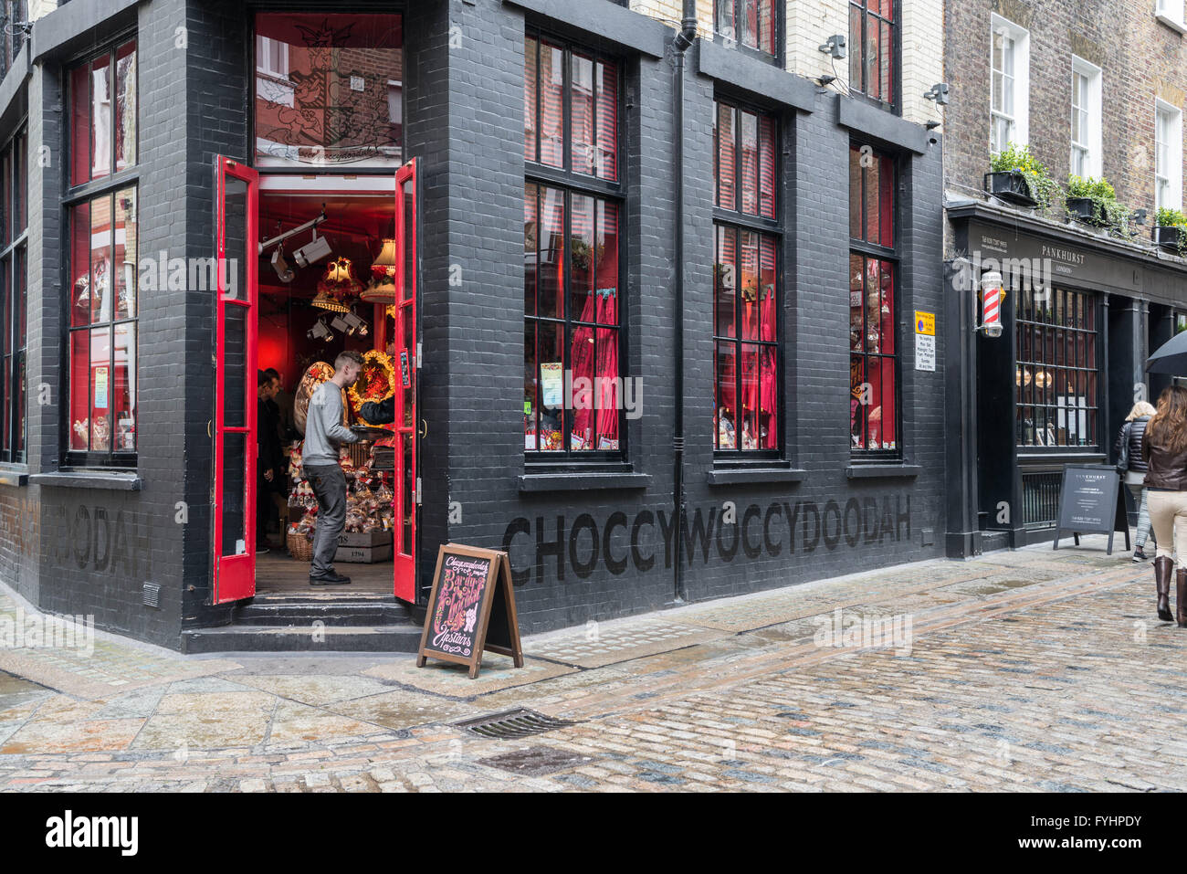Choccywoccydoodah shop hi-res stock photography and images - Alamy