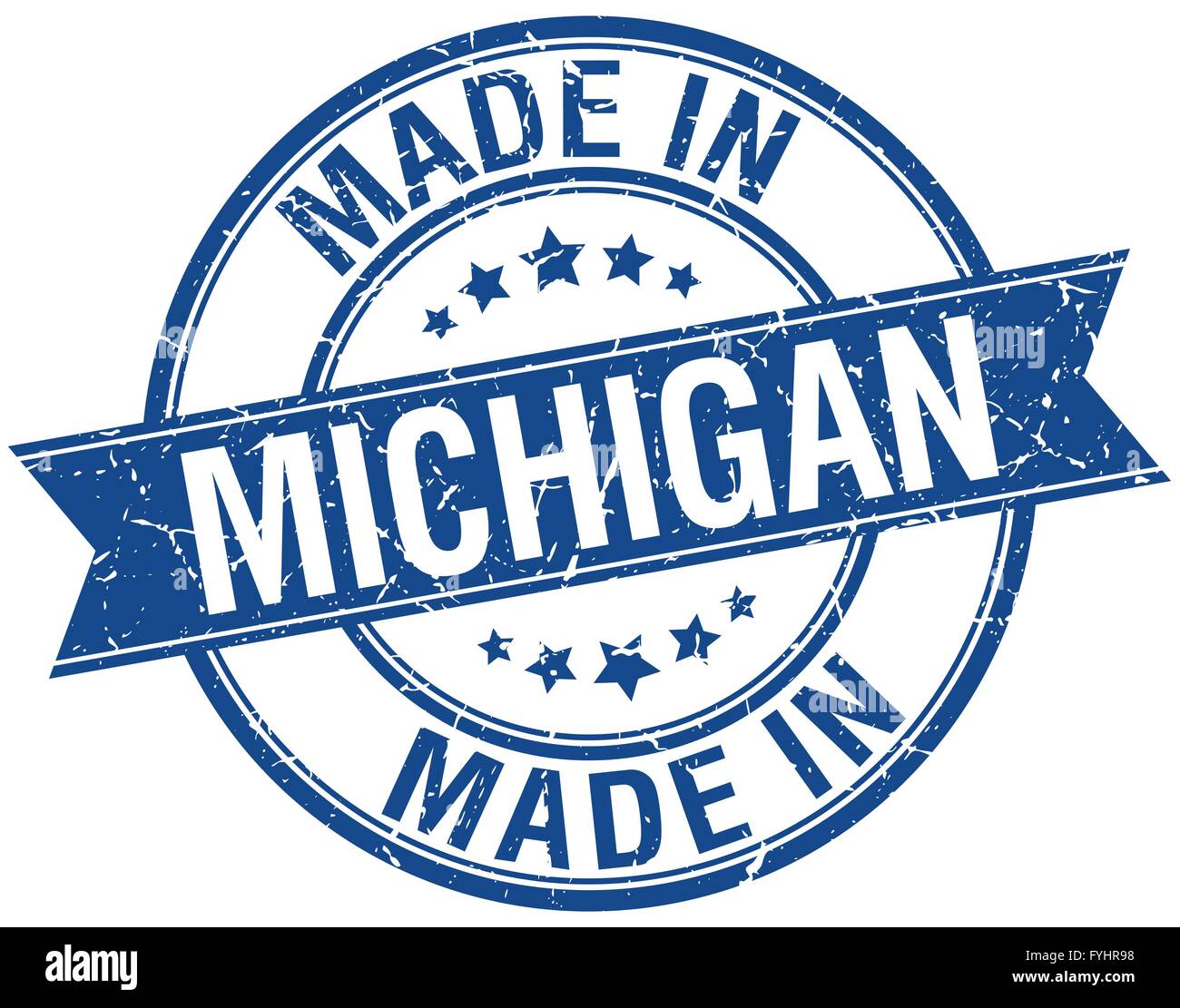 Made In Michigan >> Made In Michigan Blue Round Vintage Stamp Stock Vector Art Made In Michigan >> Made In Michigan Blue Round Vintage Stamp Stock Vector Art