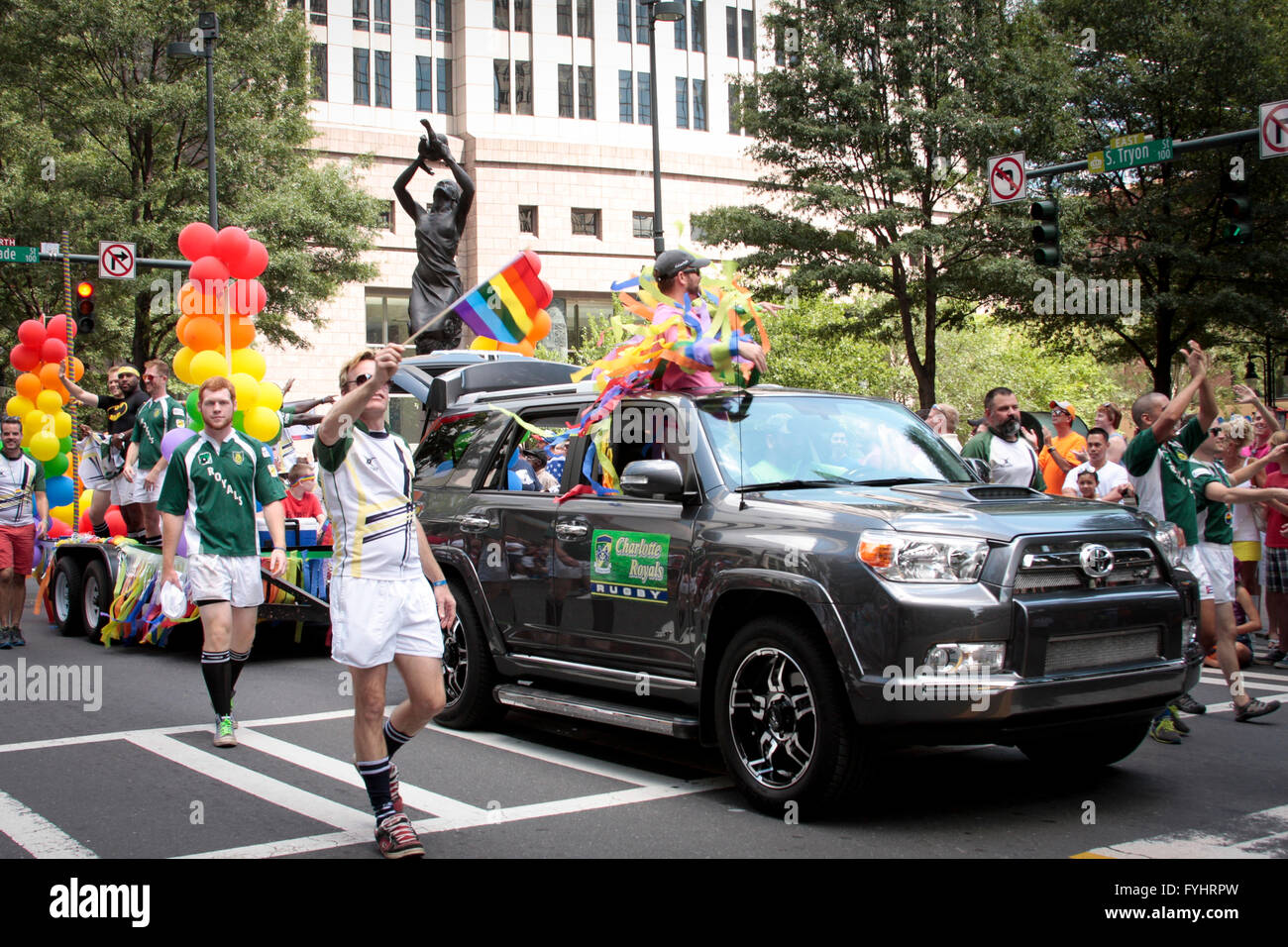2013 Charlotte Pride Festival Stock Photo