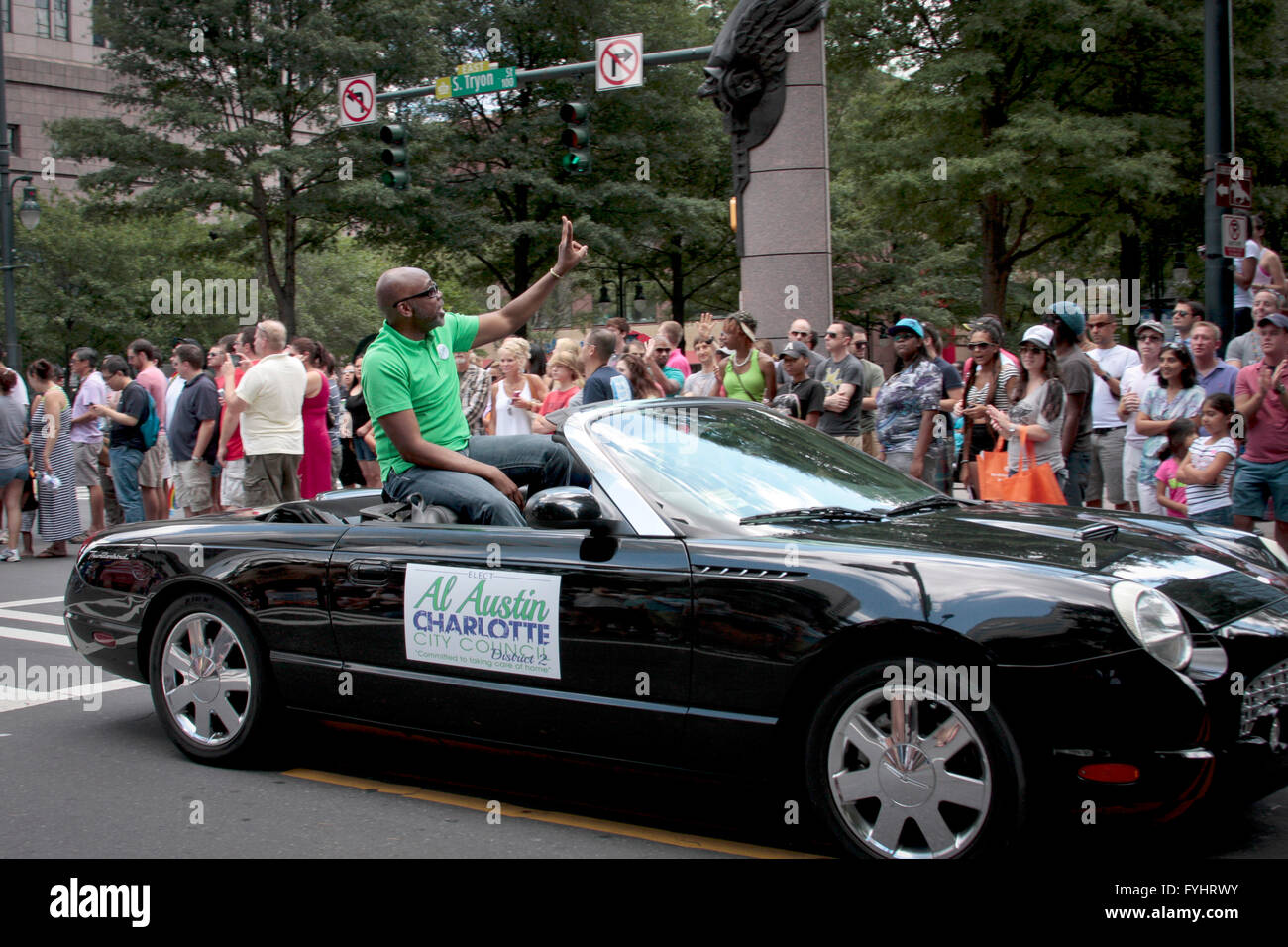 2013 Charlotte Pride Festival Stock Photo