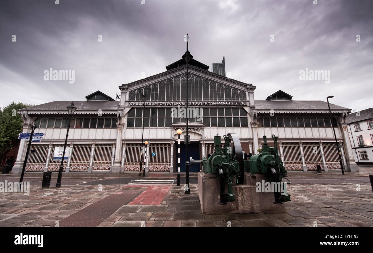 The old Air and Space Hall of the Museum of Science and Industry (MOSI