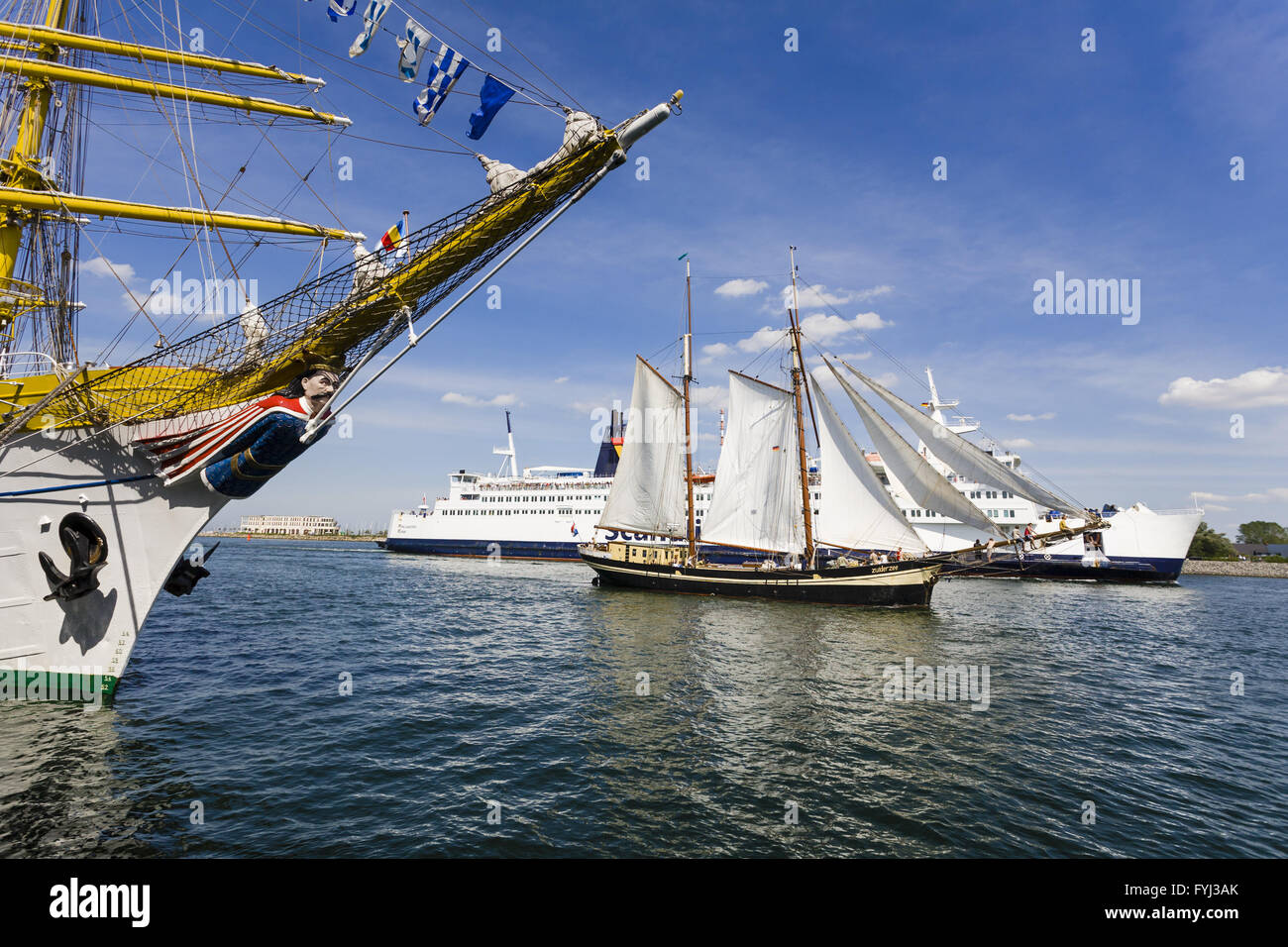  Hanse Sail 2008, Warnemuende, Rostock, Germany Stock Photo - Alamy Bildidee 