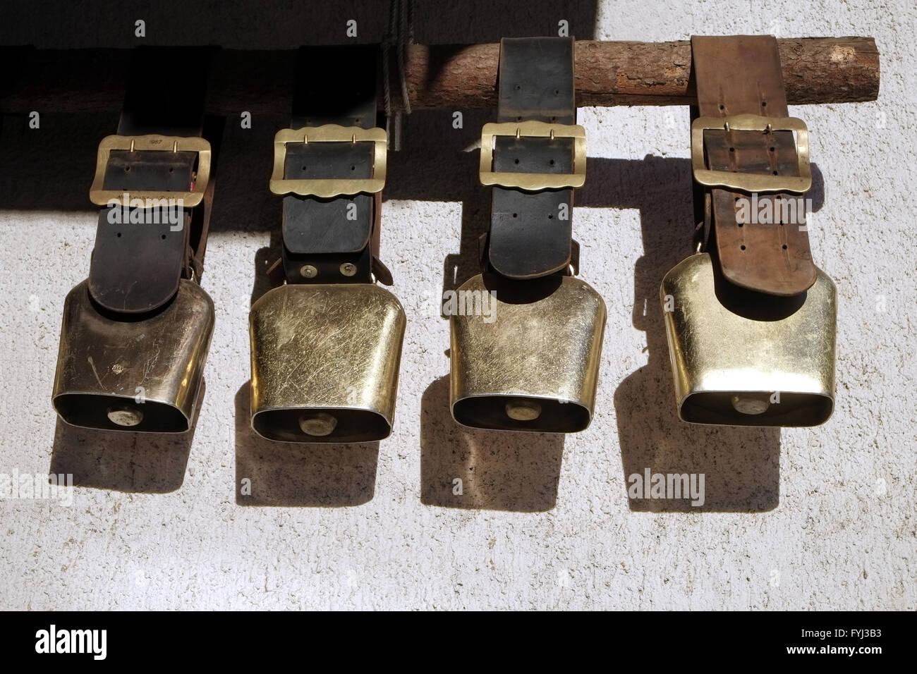 Cowbells Stock Photo