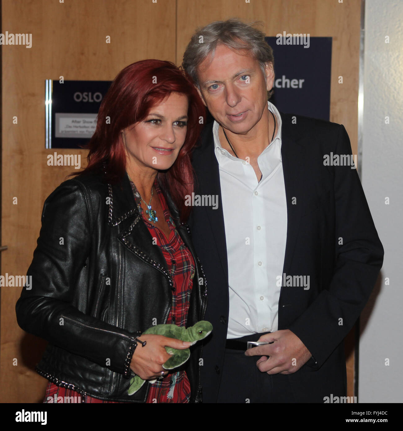 Singer Andrea Berg and Uli Ferber Stock Photo Alamy
