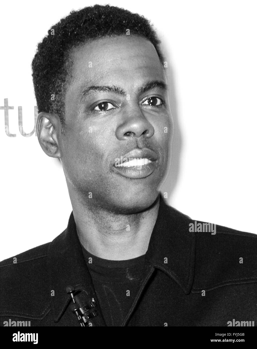 Comedian chris rock Black and White Stock Photos & Images - Alamy