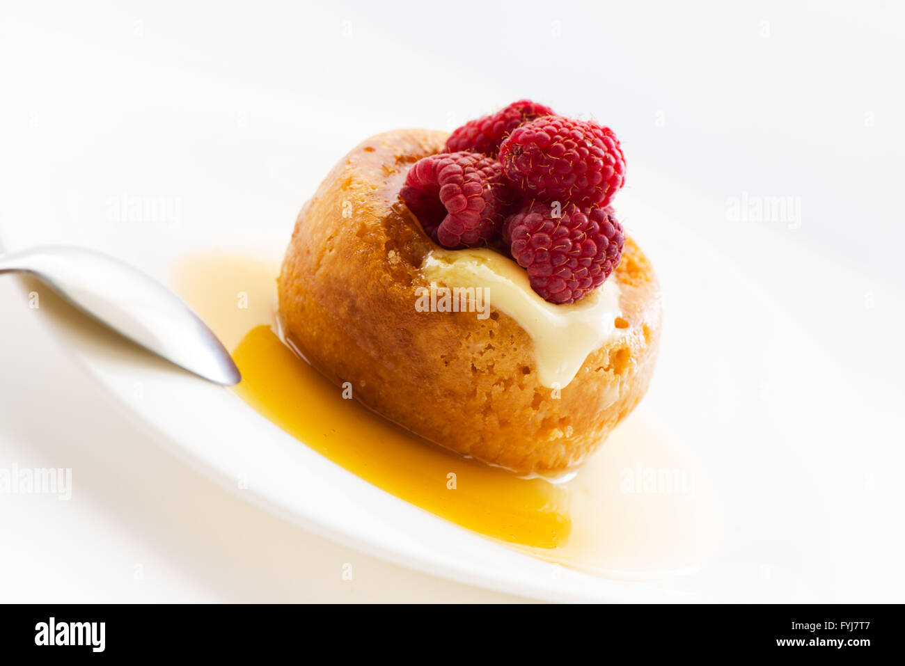 Rum baba Stock Photo Alamy