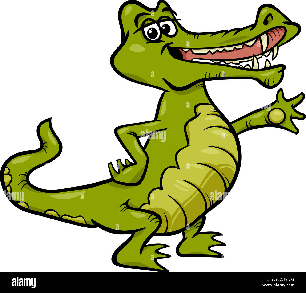 Crocodile Animal Cartoon Illustration Stock Photo 103051930 Alamy