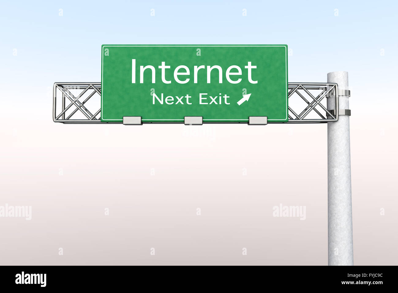 Highway Sign - Internet Stock Photo - Alamy