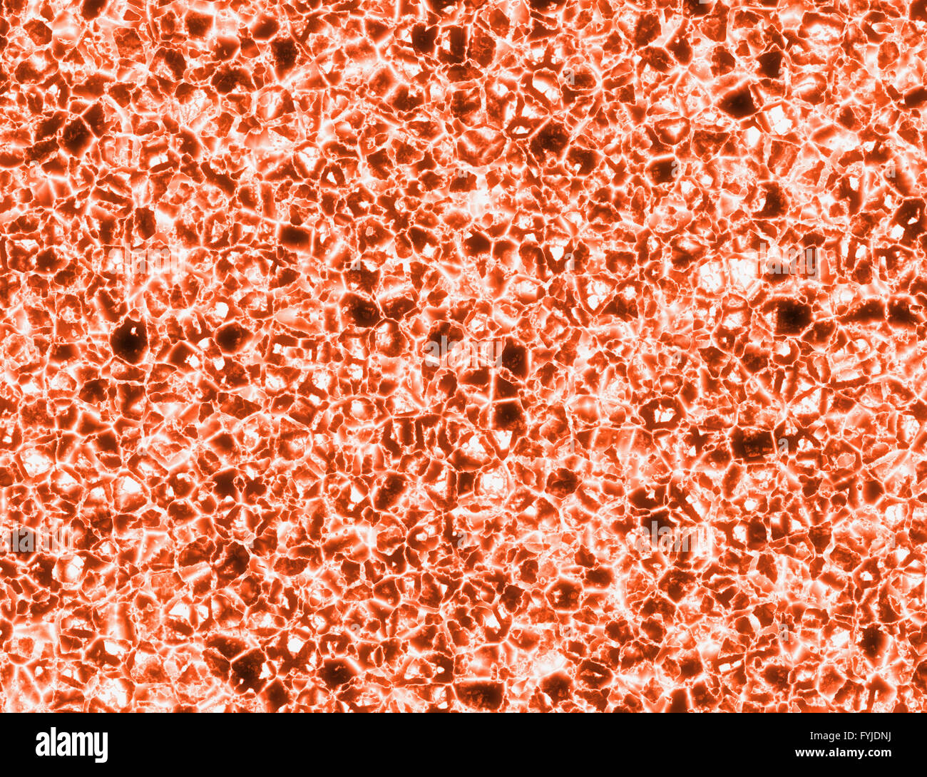 hot fire red lava texture Stock Photo