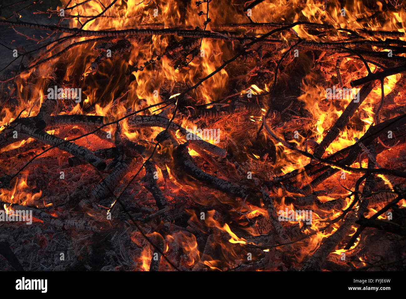 Fireplace Stock Photo