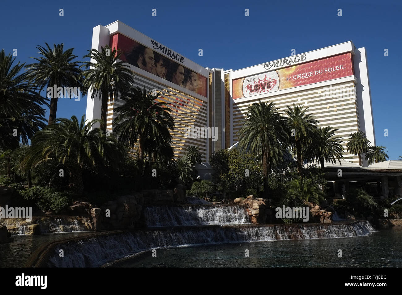 Las Vegas, The Mirage Stock Photo