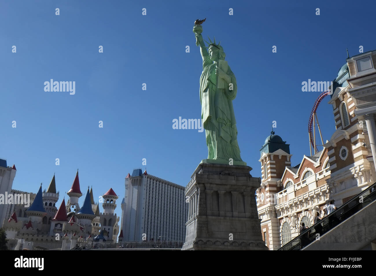 Las Vegas, Statue of Liberty Stock Photo