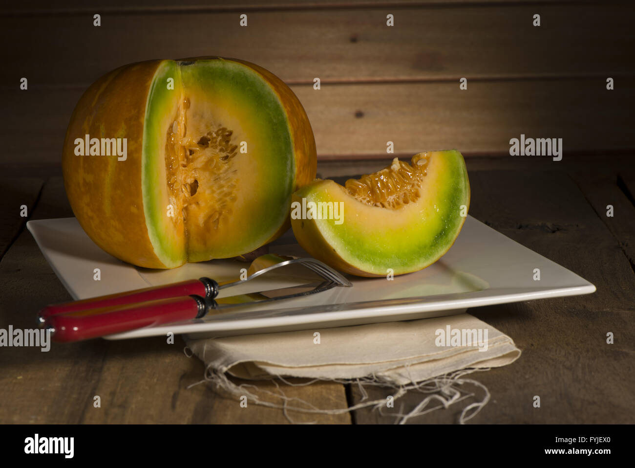 Spanspek Ranke Spanspek summer hi-res stock photography and images - Alamy