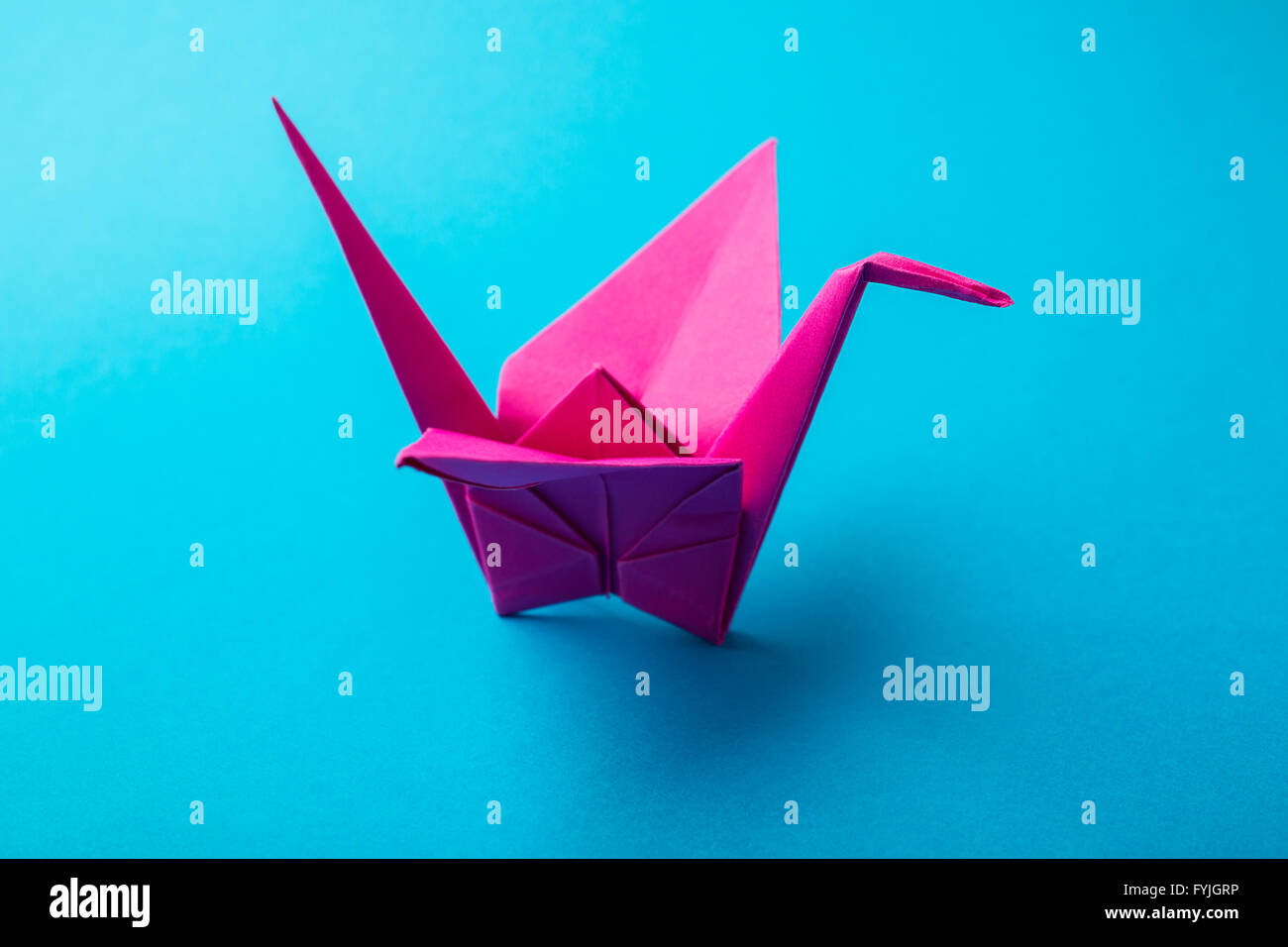 red origami paper Stock Photo Alamy