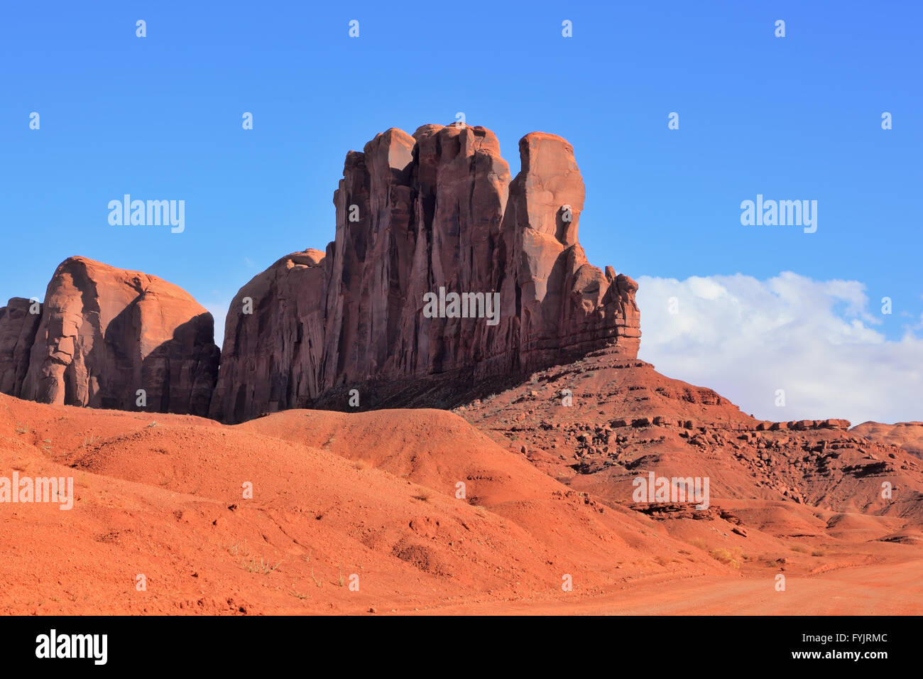 The famous monolith of red sandstone - Camel Stock Photo - Alamy