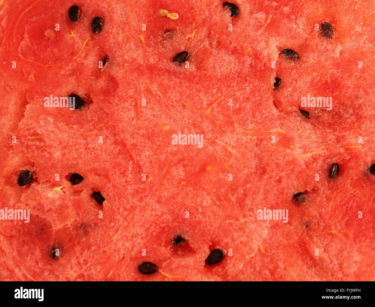Sliced ripe watermelon isolated on white background Stock Photo - Alamy