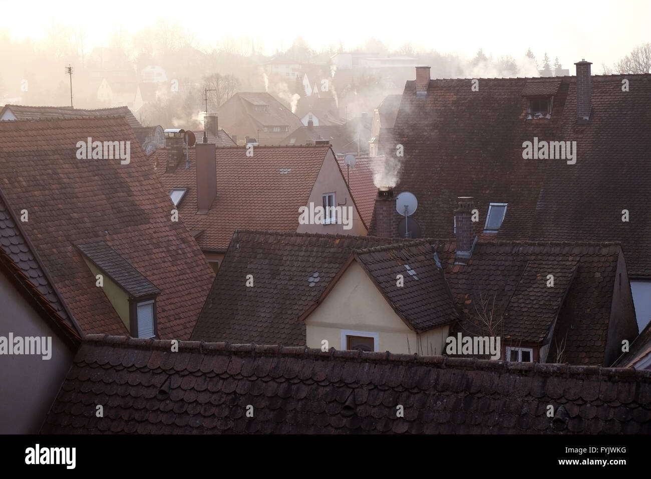 Rooftops Stock Photo