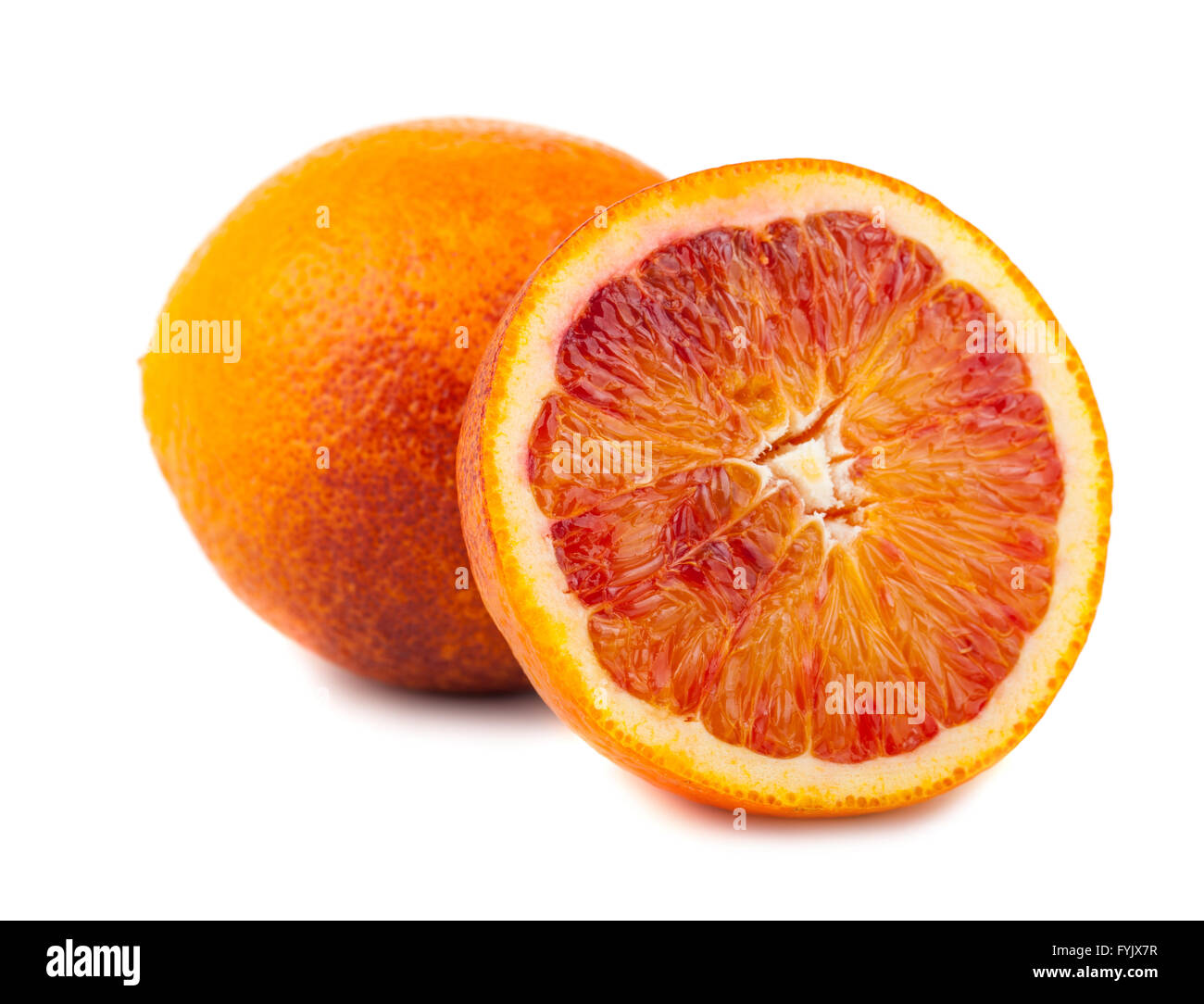 Bloody red oranges fruits Stock Photo Alamy