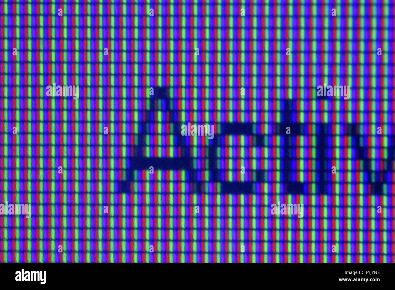 LED Screen close-up Stock Photo - Alamy
