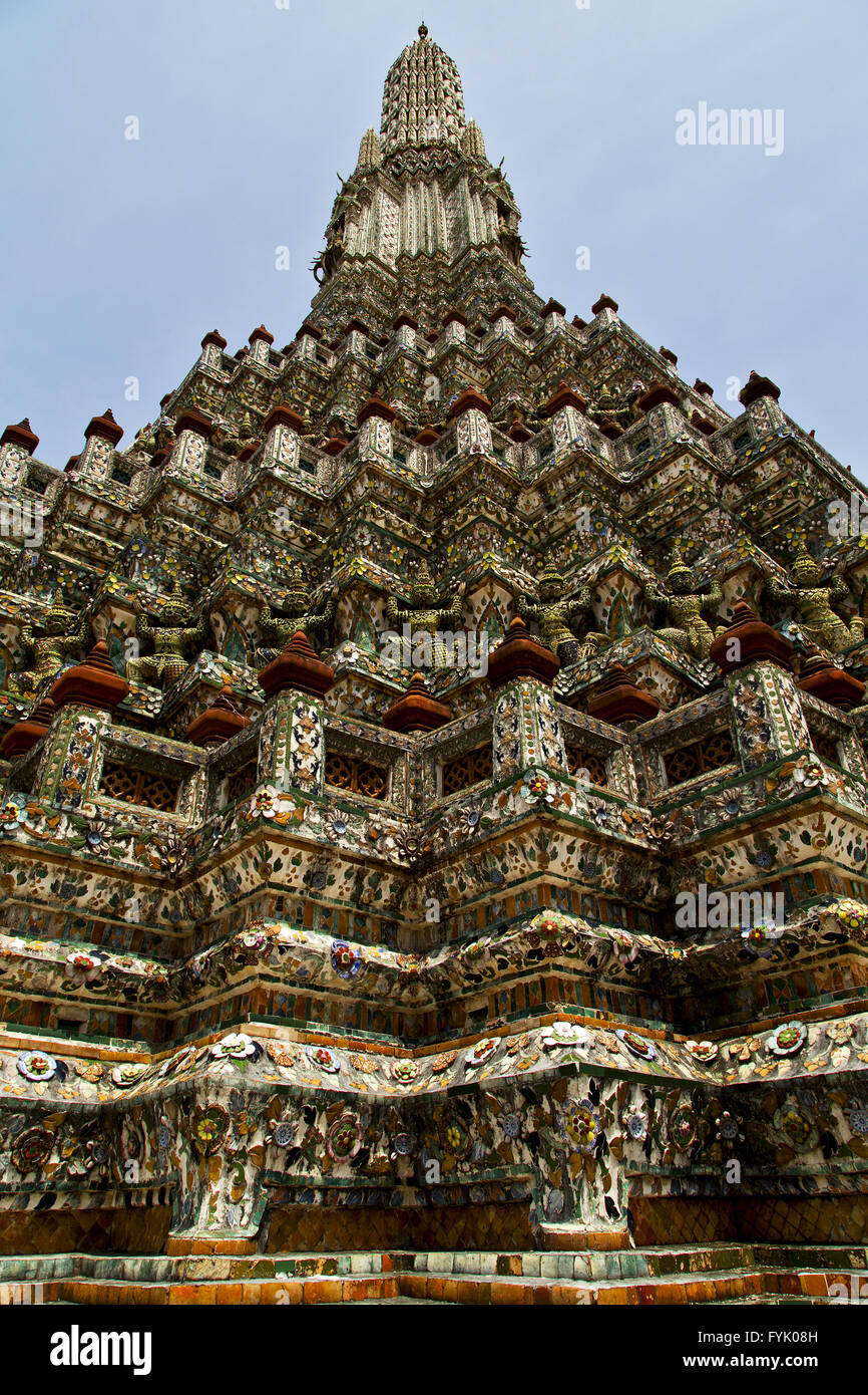 asia thailand in bangkok sunny sky colors Stock Photo - Alamy
