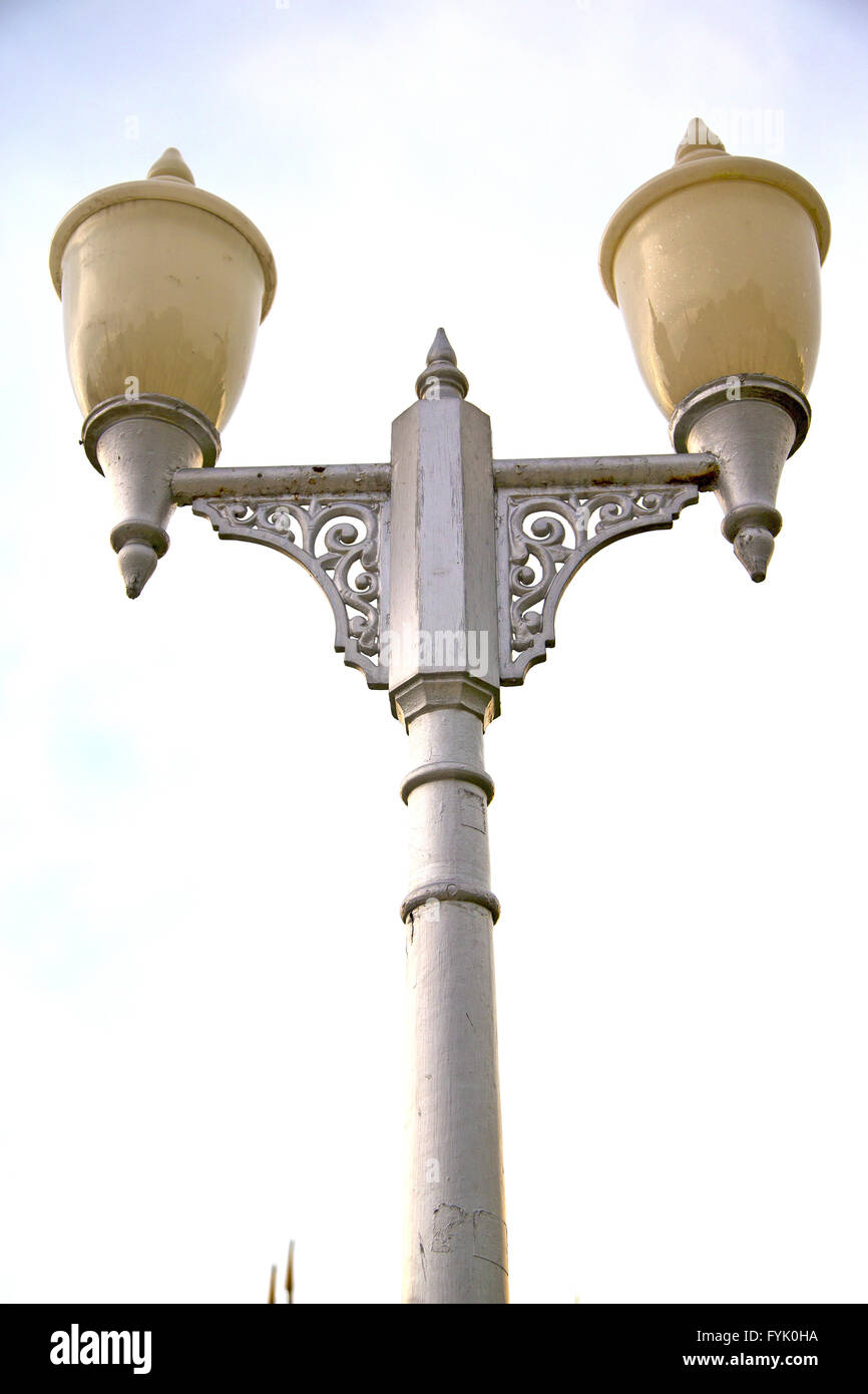 street lamp bangkok thailand in the sky palaces temple abstrac Stock ...