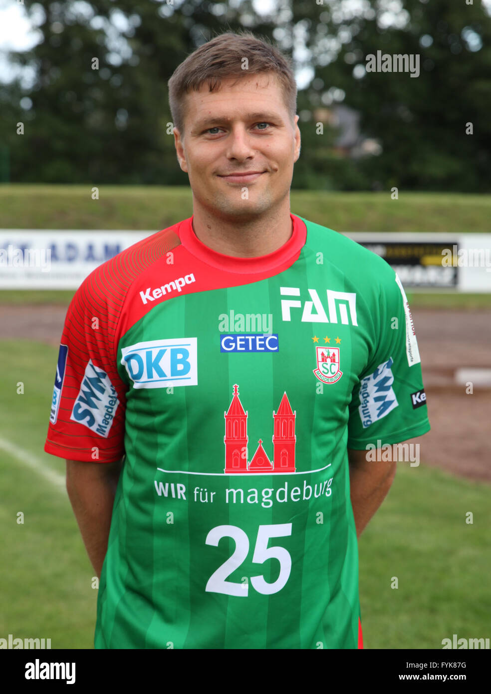 Marko Bezjak (SC Magdeburg Stock Photo Alamy