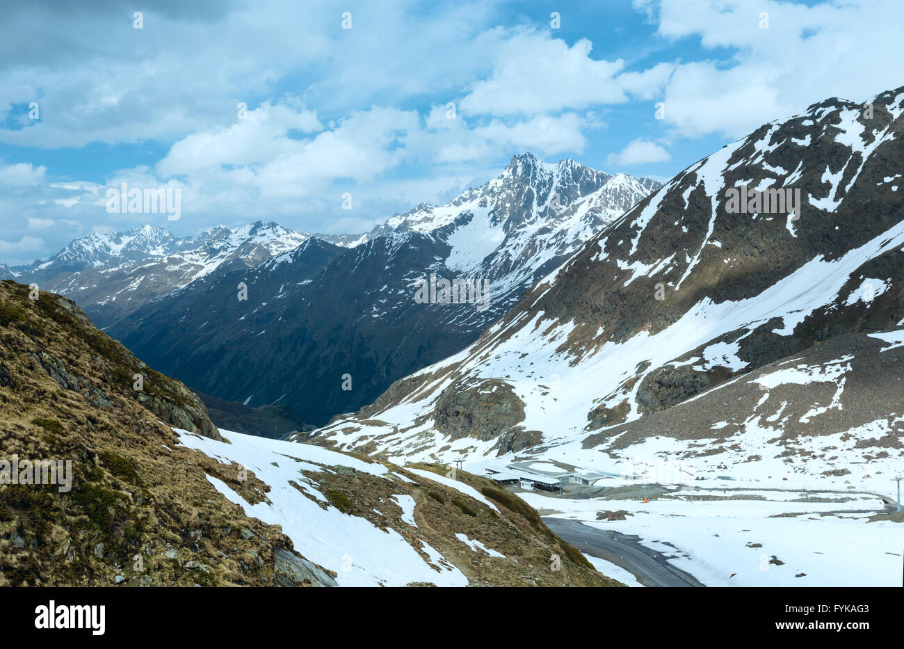 Summer Alps mountain landscape (Austria Stock Photo - Alamy