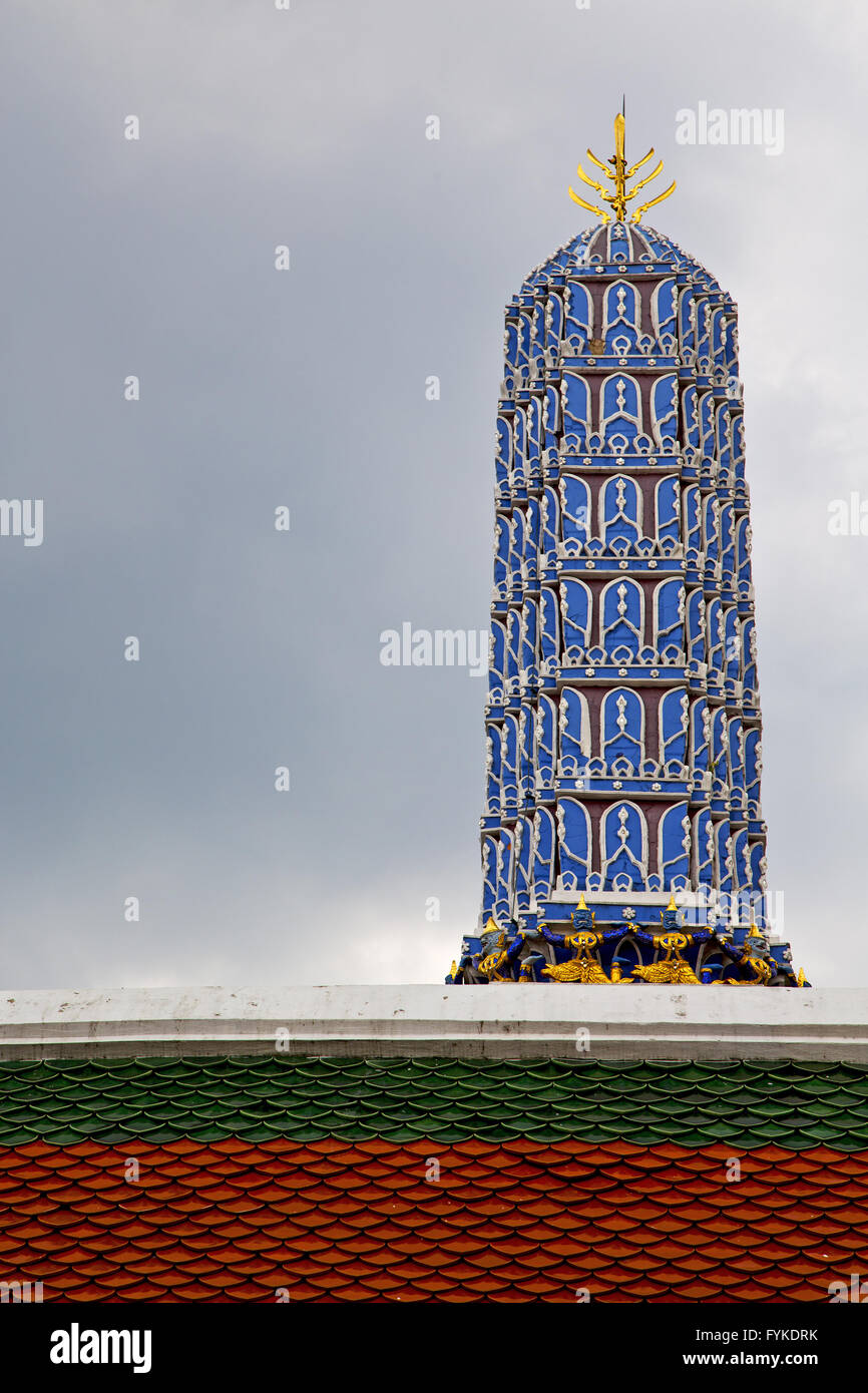 thailand bangkok in asia sky and colors mosaic Stock Photo - Alamy