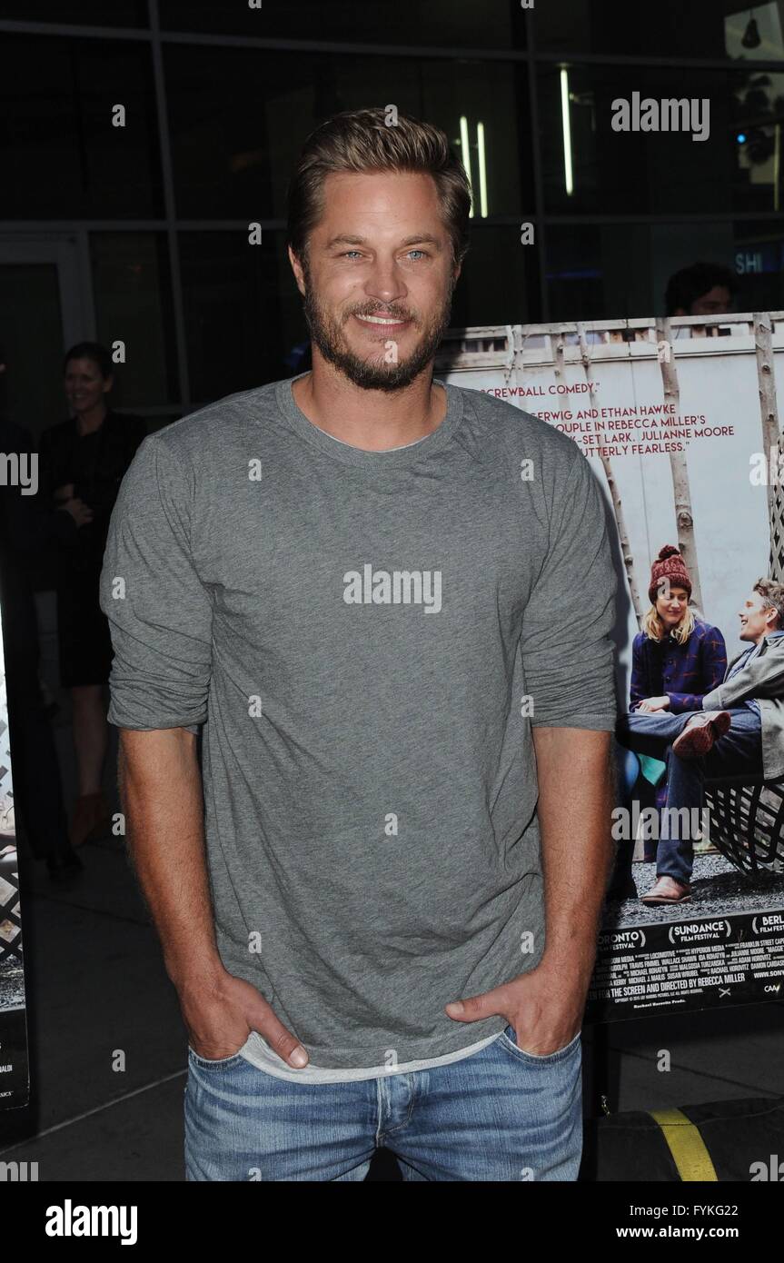 Los Angeles, CA, USA. 26th Apr, 2016. Travis Fimmel at arrivals for MAGGIE