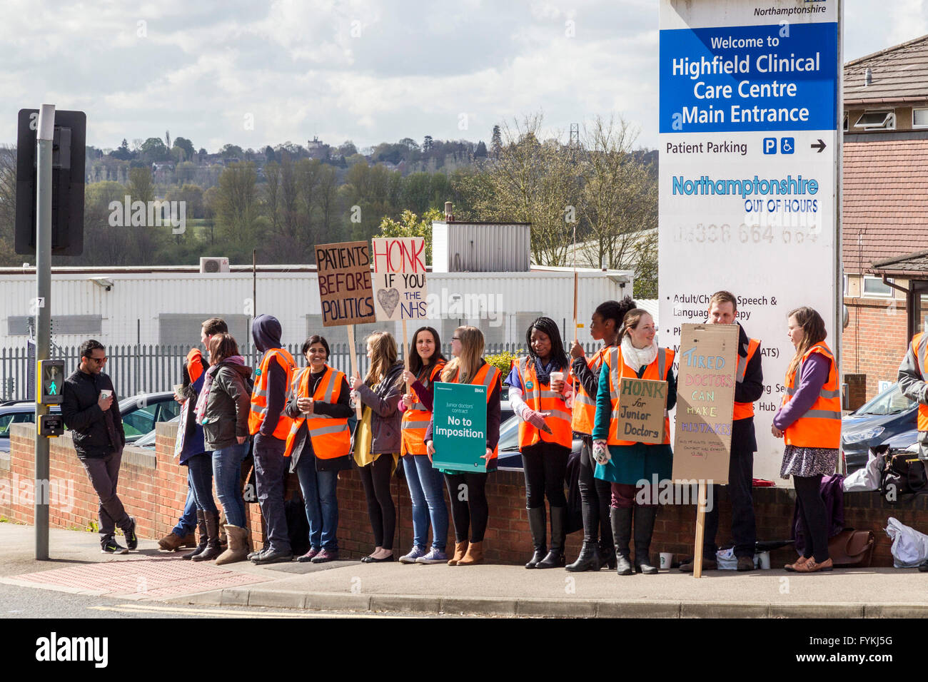 Northampton, UK. 27th April 2016, 2016. Northampton General hospital