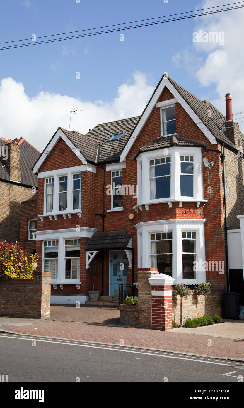 Property on Elms Rd in Clapham London UK Stock Photo Alamy