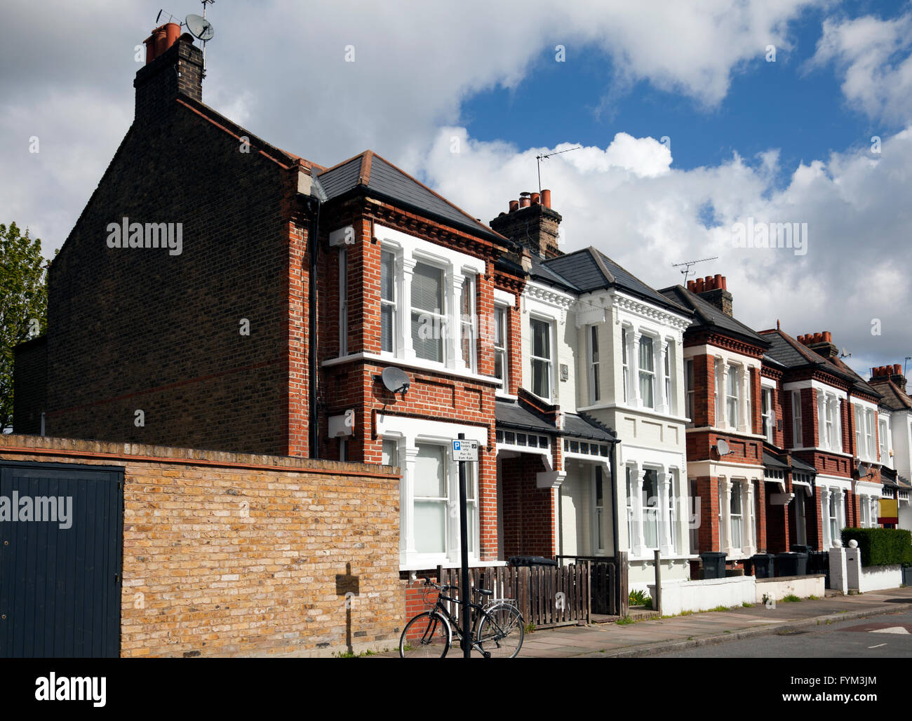 Property on Hambalt Rd in Clapham London UK Stock Photo Alamy