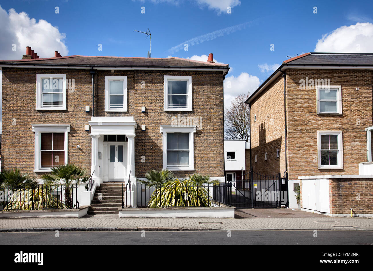 Property on Balham Grove in Balham   -  London UK Stock Photo