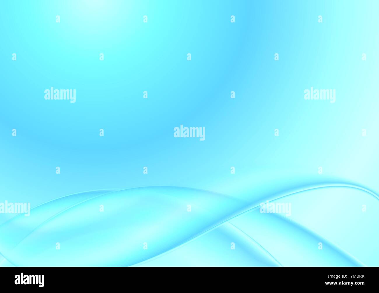 Blue waves abstract vector background Stock Photo - Alamy