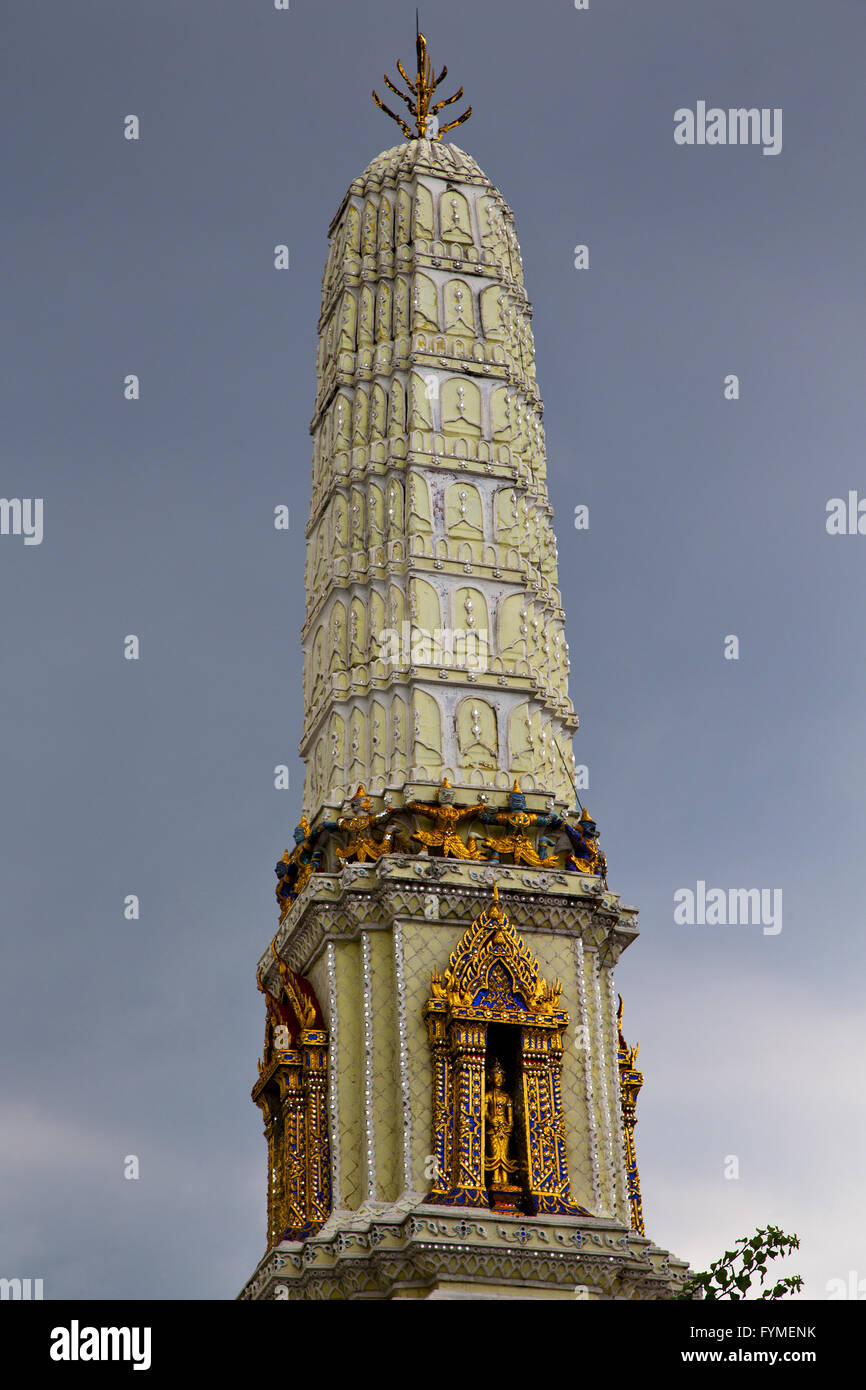 thailand bangkok in rain temple abstract cross colors mosaic Stock ...