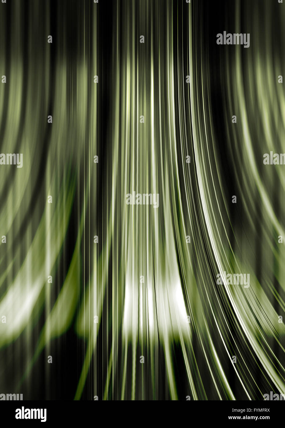 Green flowing parallel lines hi-res stock photography and images - Alamy