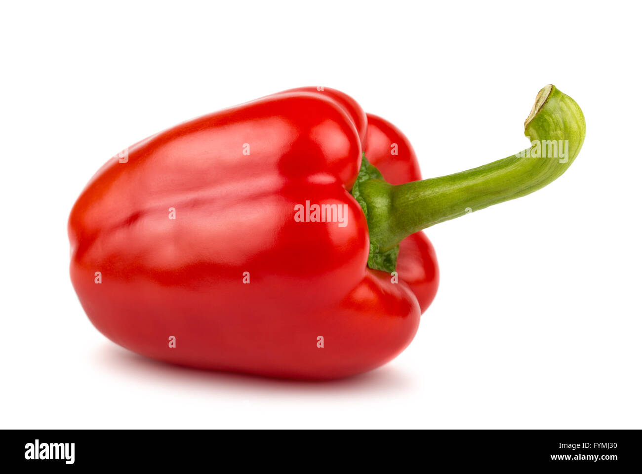 Red sweet bulgarian pepper Stock Photo