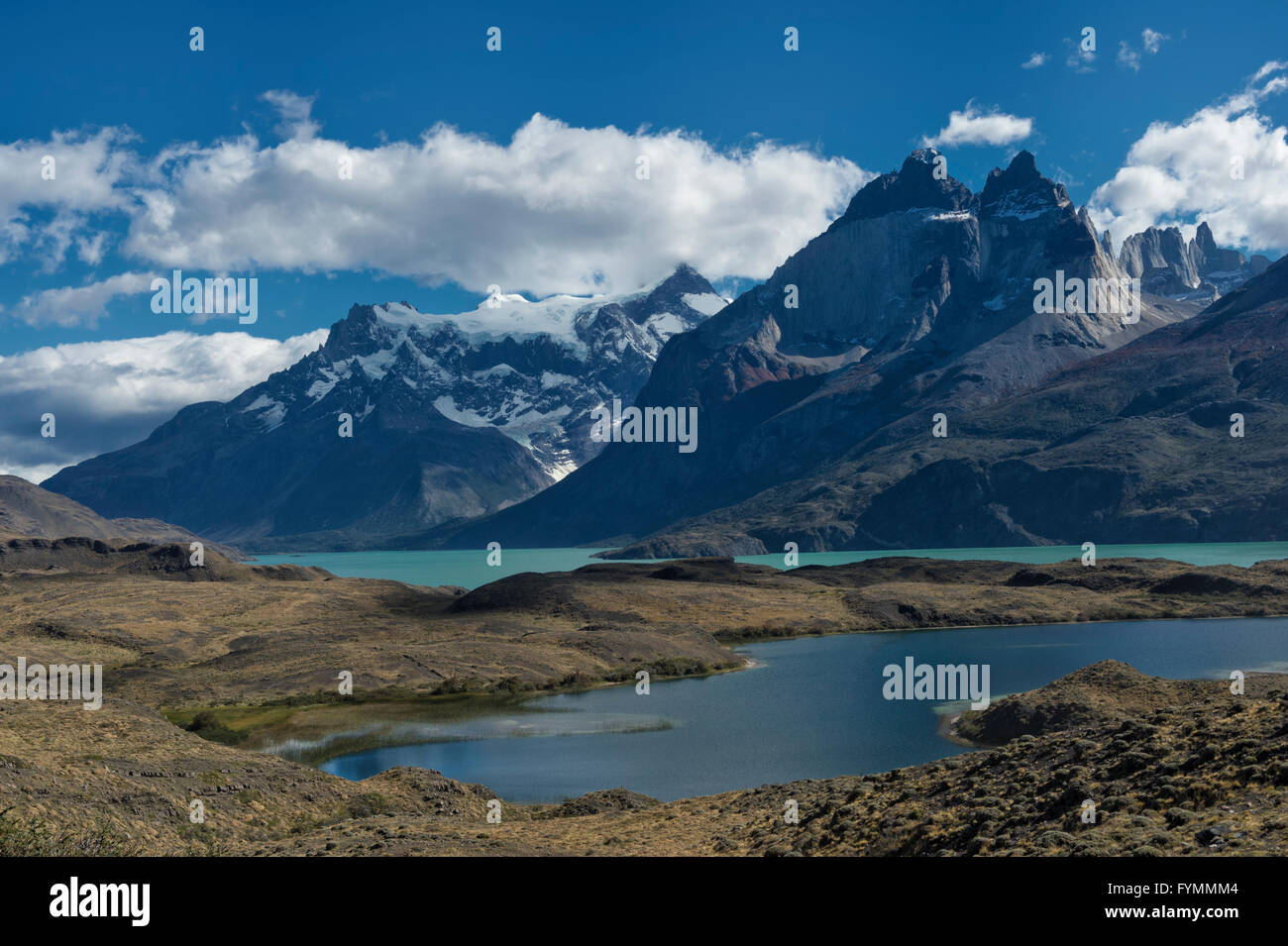 Nordenskjold Lake, Torres del Paine National Park, Chilean Patagonia, Chile Stock Photo