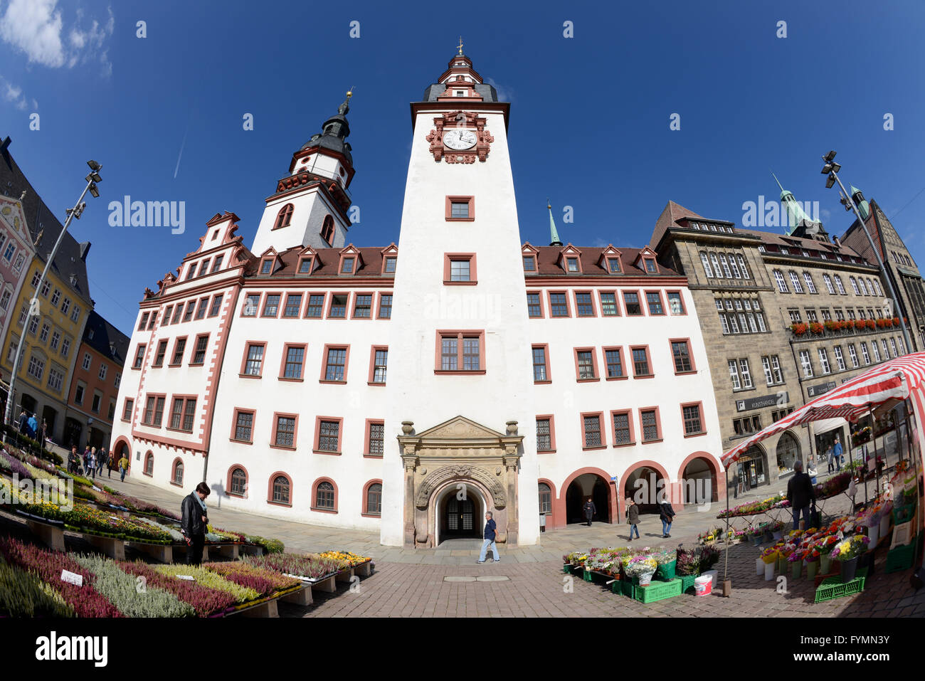 Altes Rathaus, Markt, Chemnitz, Sachsen, Deutschland Stock Photo Alamy