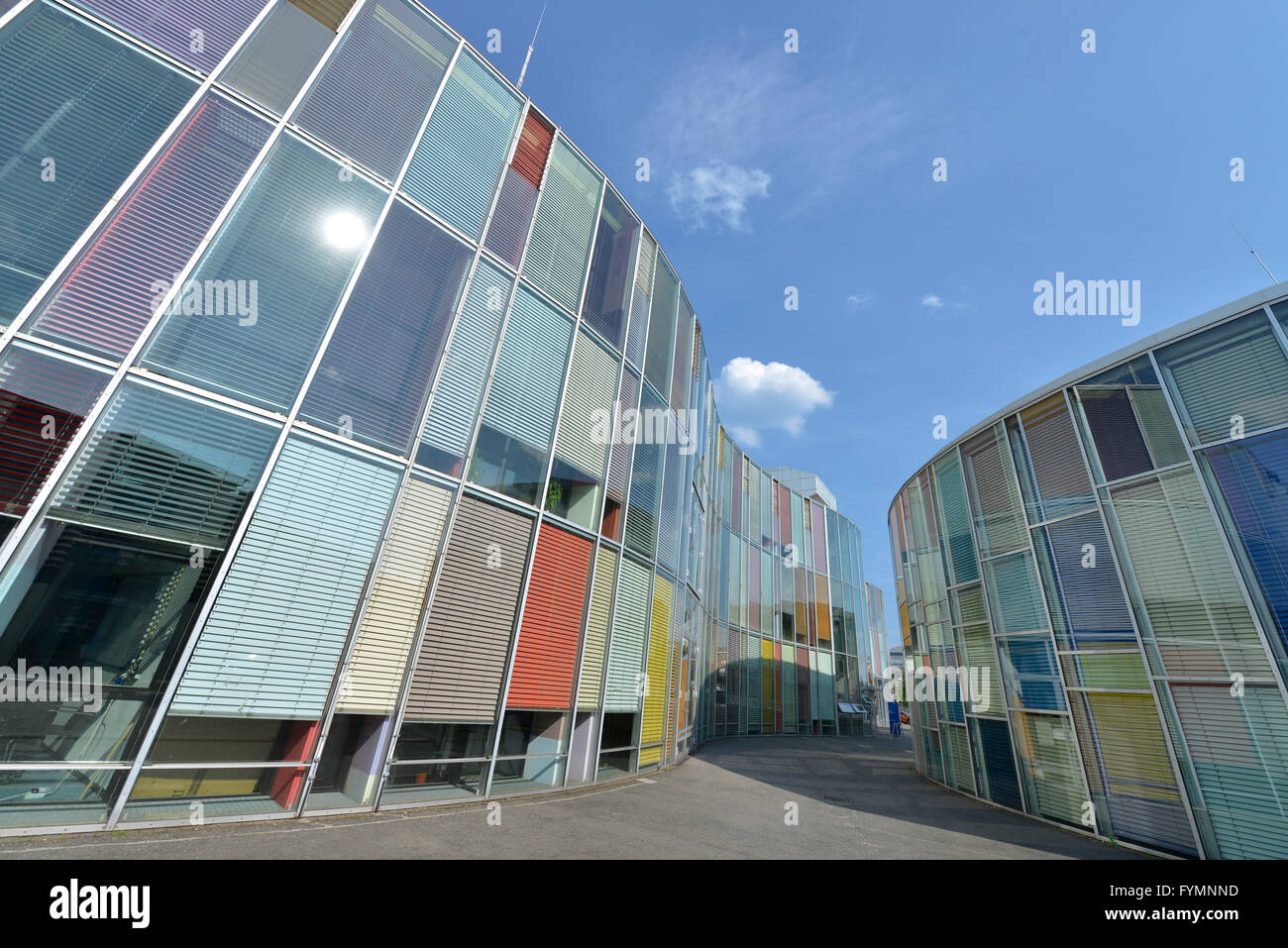 Zentrum fuer Photonik und Optik ZPO, Schwarzschildstrasse, Adlershof, Berlin, Deutschland Stock Photo